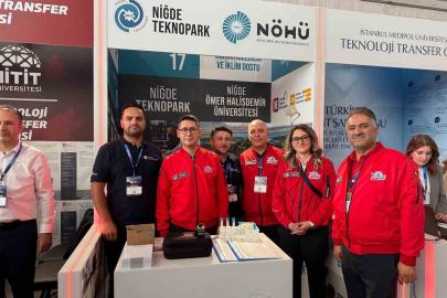 NÖHÜ Teknopark’ın buluşları Teknofest’te ilgi gördü
