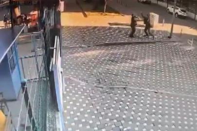 Okul önünde bekçiye saldırdı, öğretmen olduğu ortaya çıktı