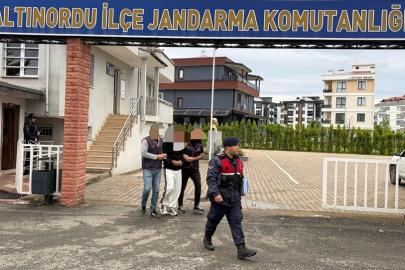 Ordu’da evden altın ve nakit para çalan hırsızlık şüphelisi 2 kişi tutuklandı