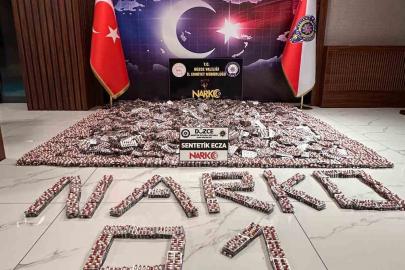 Piyasa değeri 18 milyon liralık uyuşturucu ele geçirildi