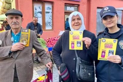 Polisten çifte Uyarı: Dolandırıcılara dikkat, kadına şiddete geçit yok