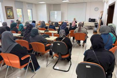 Pursaklar Hanım Evlerinde yeni dönem eğitimleri başladı