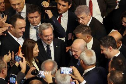 Rektör Fatma Aydın, Mecliste yeni yasama yılı resepsiyonuna katıldı