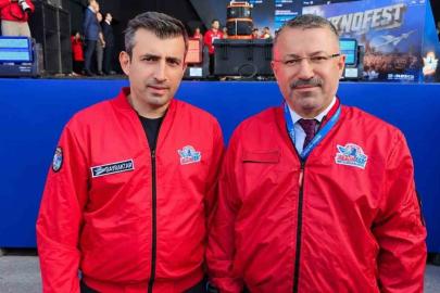 Rektörü Kırışık, TEKNOFEST Güneydoğu’da Selçuk Bayraktar ile buluştu