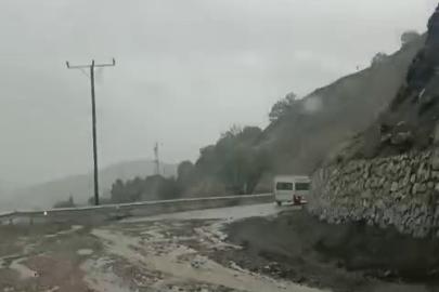 Sağanak yağış Sincik’te etkili oldu