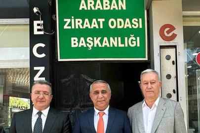 Sağlam’dan Araban Ziraat Odasına ziyaret
