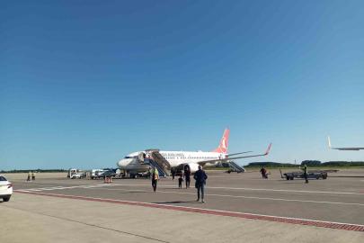Samsun’da 9 ayda 1,3 milyona yakın yolcuya havayolu hizmeti verildi