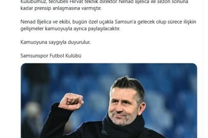 Samsunspor, Nenad Bjelica ile prensip anlaşmasına vardı