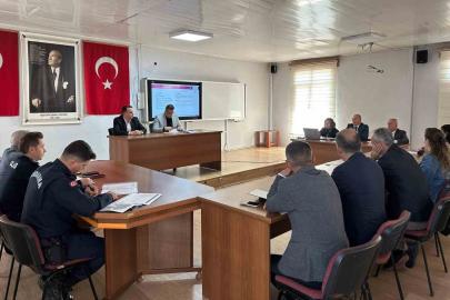 Sarıgöl’de okullar için tedbirler masaya yatırıldı