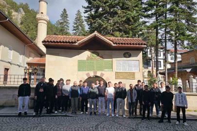 Sıla Erkek Yurdu’nda kalan öğrencilere şehir gezisi