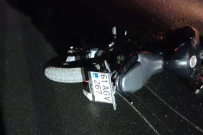 Taksinin çarptığı motosiklet sürücüsü hayatını kaybetti