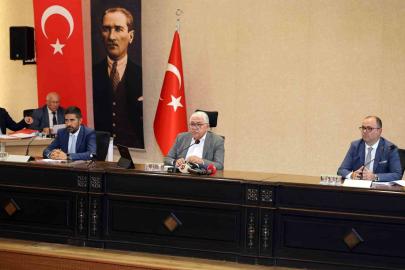Talas Belediyesinde Ekim Ayı Meclisi