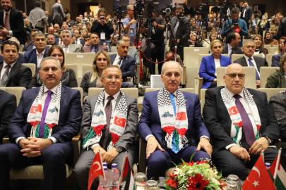 TBMM Başkanı Numan Kurtulmuş: "Filistin özgür olana kadar büyük kurtuluş mücadelesine destek vermeye devam edeceğiz"