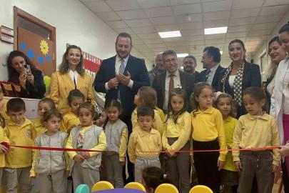 Tekirdağ’da Yavuz Sultan Selim Anaokulu’na yeni kütüphane