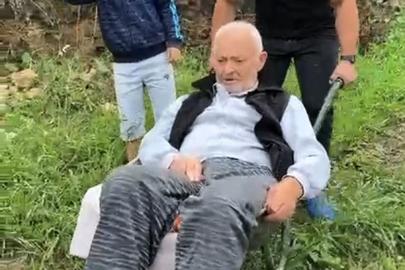 Trabzon’un Araklı ilçesinde diyaliz hastasının "yol" çilesi