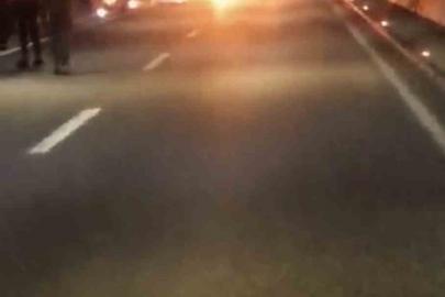 Trabzon’un Maçka ilçesindeki T2 Tüneli’nde kaza sonrası yangın çıktı: 1 ölü