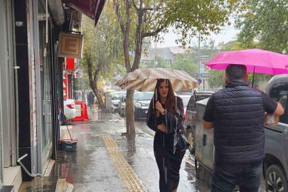 Tunceli’de sağanak yağış etkili oldu