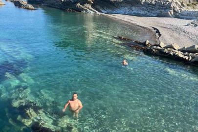 Türkiye’nin en kuzeyinde ekim ayında deniz keyfi