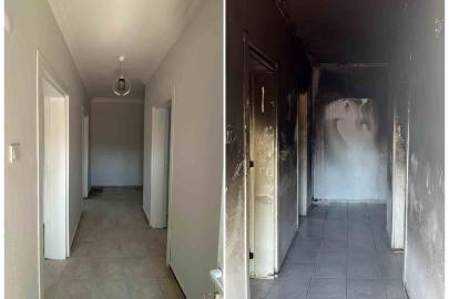 Yangının izleri ‘Güvenli Yuvam’la silindi