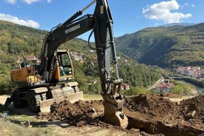 Yenice’de Karşıyaka Mahallesi’nde altyapı çalışmaları başladı