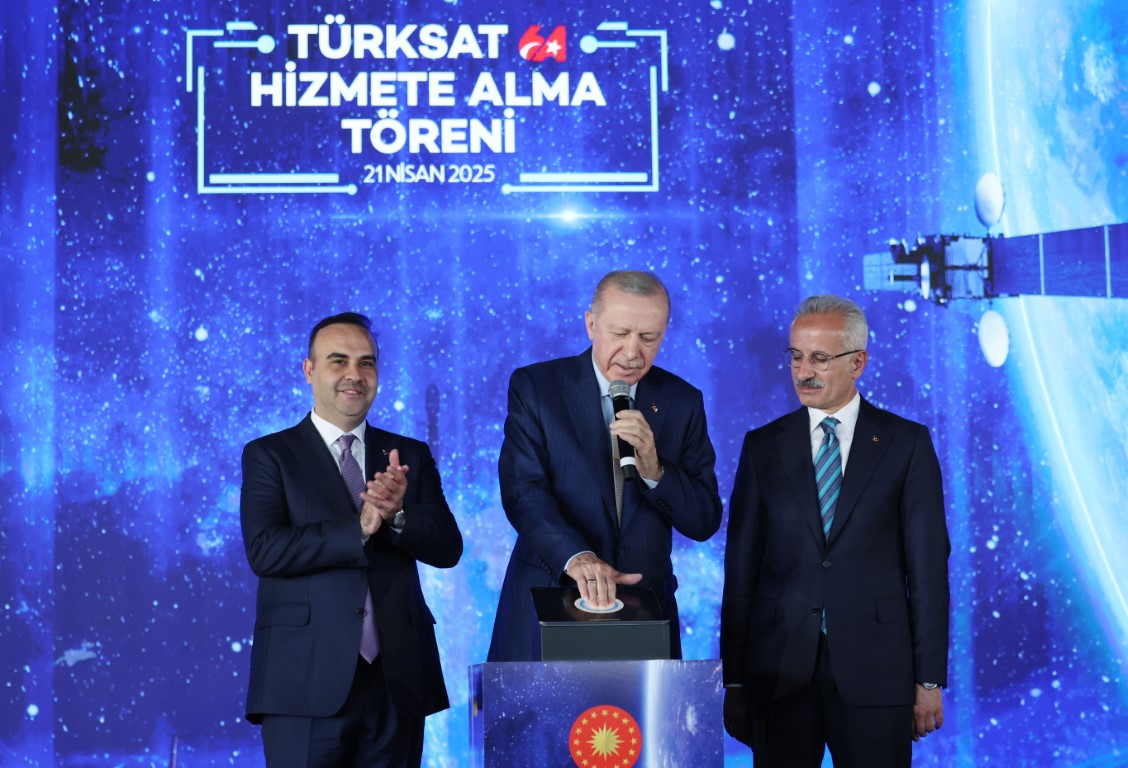 Cumhurbaşkanı Erdoğan, TÜRKSAT 6A Hizmete Alma Töreni’nde konuştu