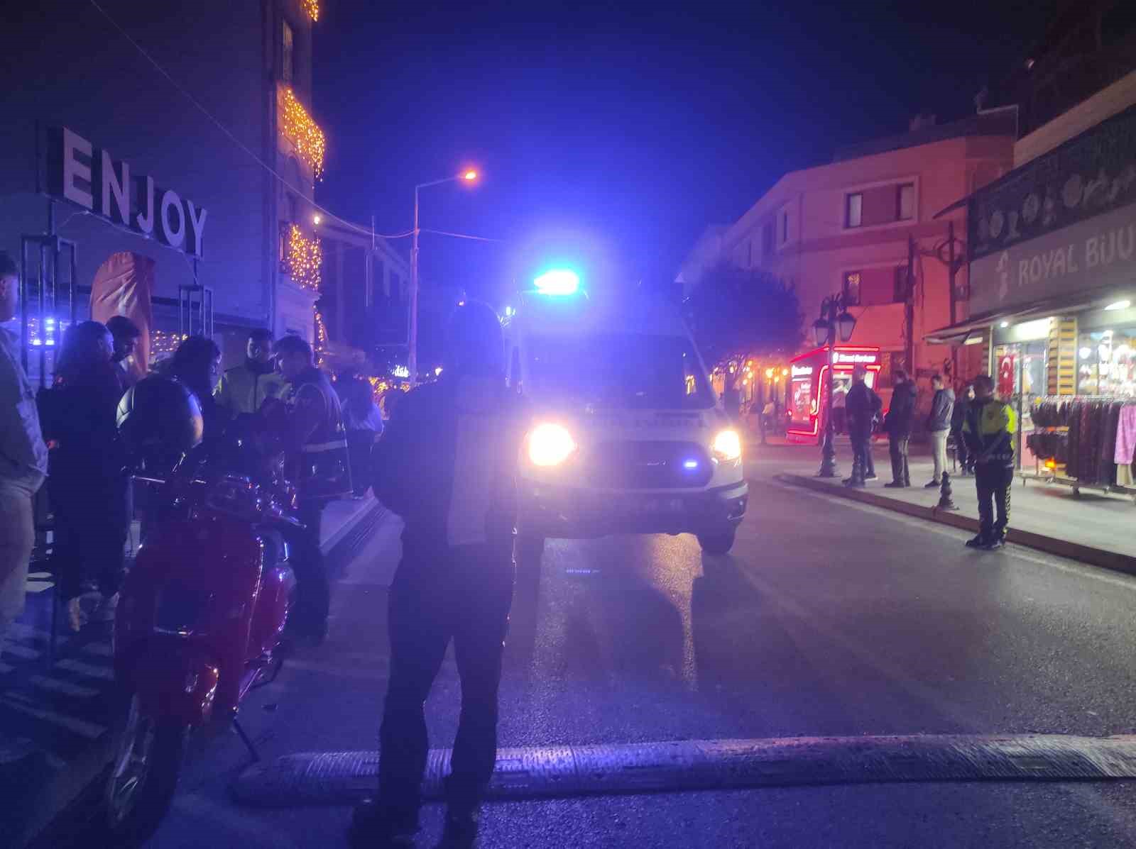 Tekirdağ’da motosiklet kazası: 1 yaralı