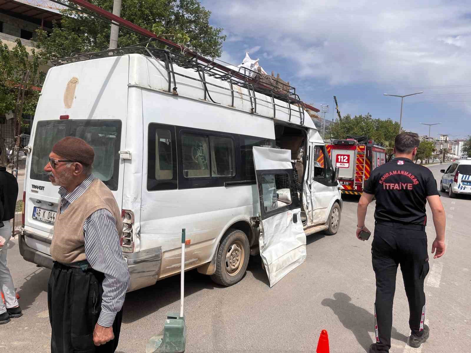 Kahramanmaraş’ta trafik kazası: 6 yaralı