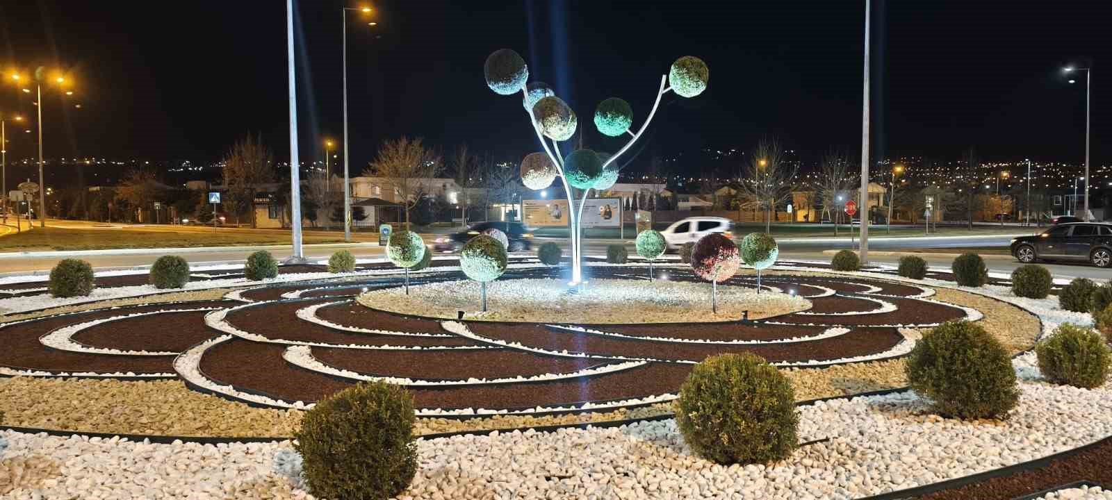 Kayseri’yi bahar renklerine bürüyen peyzaj çalışmaları