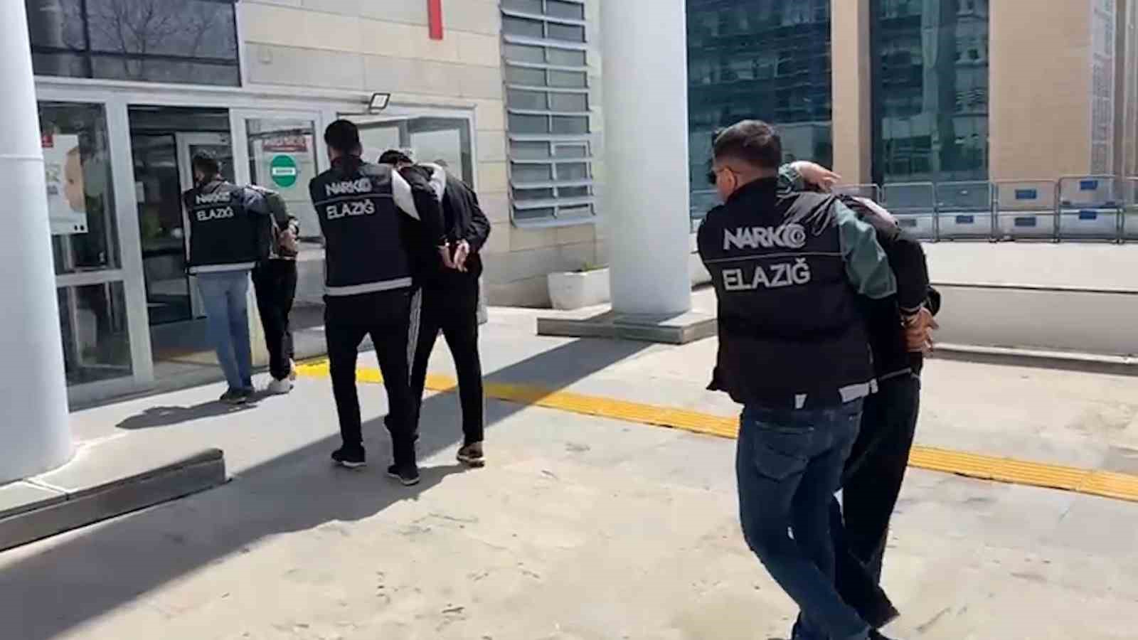 Elazığ’da 5 kilo uyuşturucu ele geçirildi: 2 tutuklama