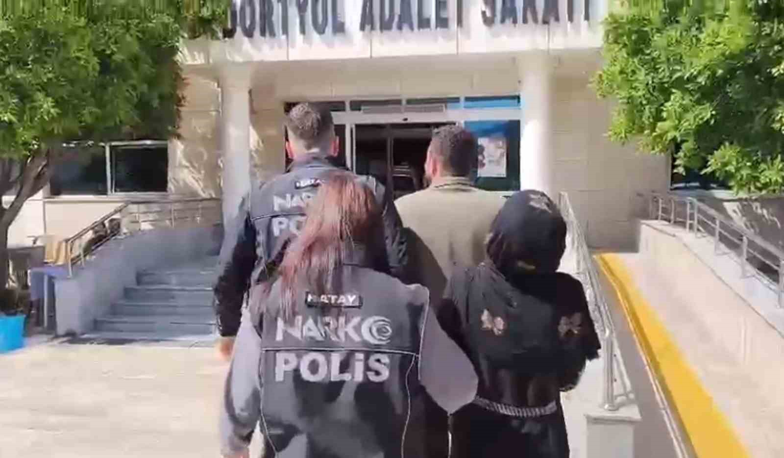 Dörtyol’da uyuşturucu operasyonu: 2 tutuklama