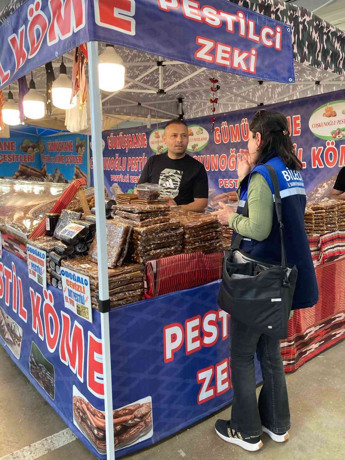 Festivalde açıkta satılan ürünlerle ilgili İl Tarım ve Orman Müdürlüğü harekete geçti