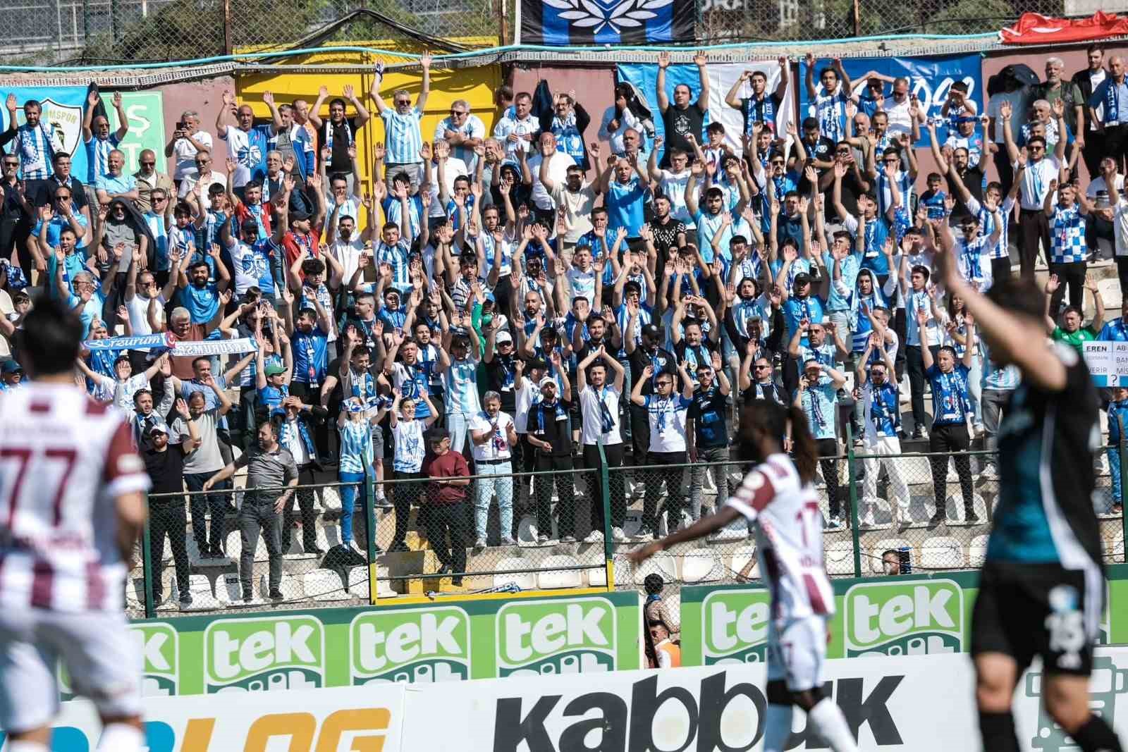 Rektör Hacımüftüoğlu, Erzurumspor’u yalnız bırakmadı