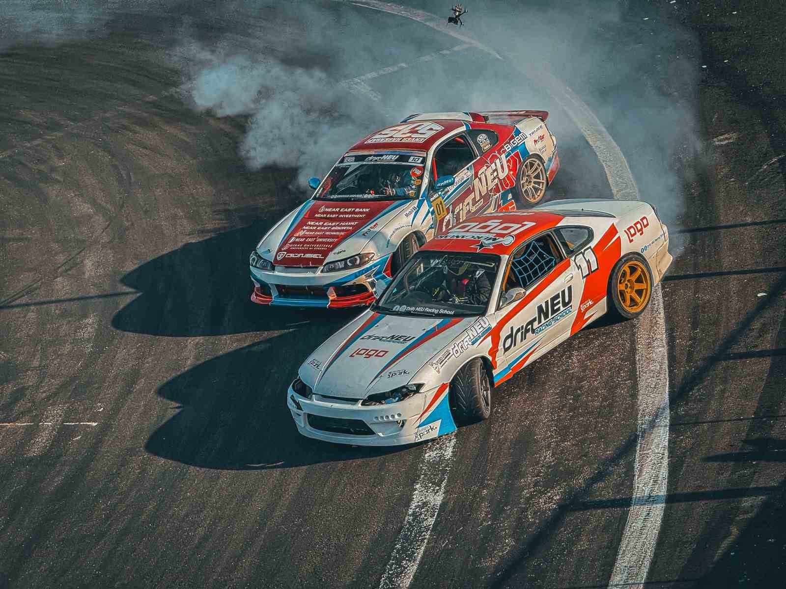 Kıbrıs’ı drift heyecanı sardı