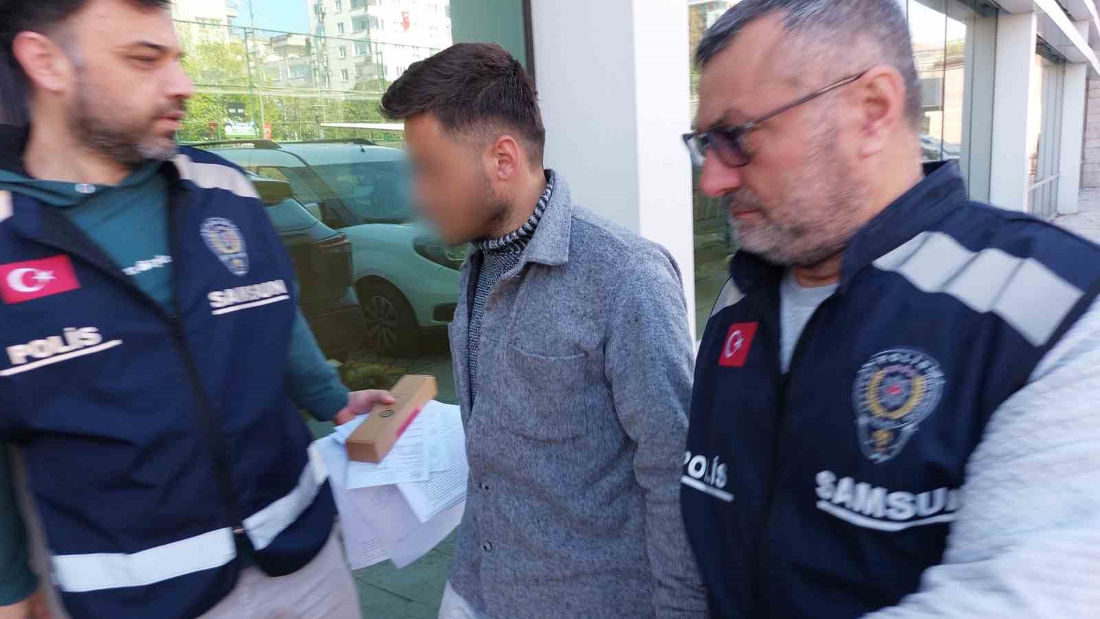 Babasını sopa ile darp etti, tutuklandı