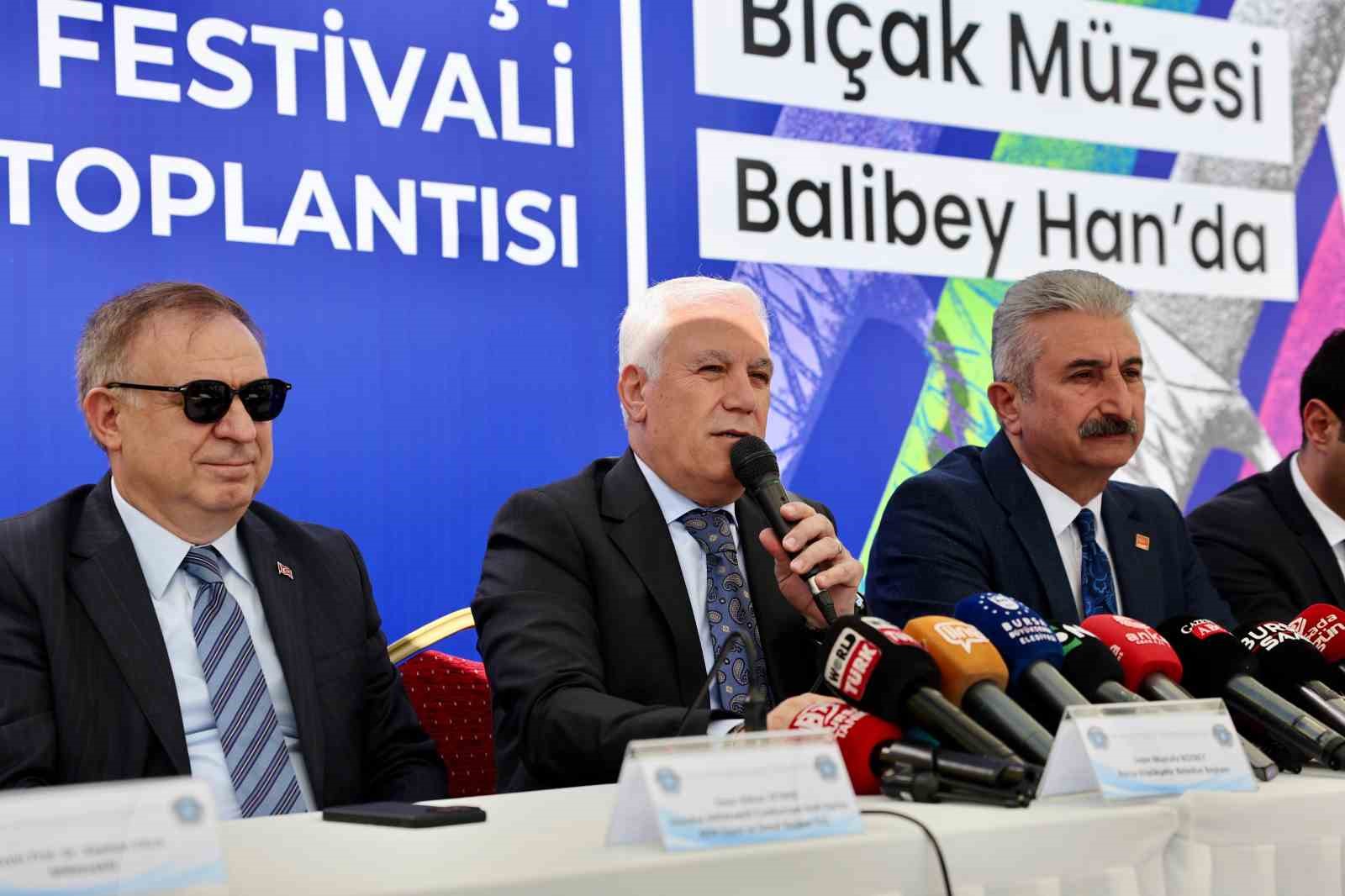 Bursa Bıçak Müzesi, Balibey Han’da açıldı