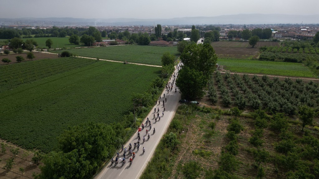 İnegöl’de pedallar temiz gelecek için döndü