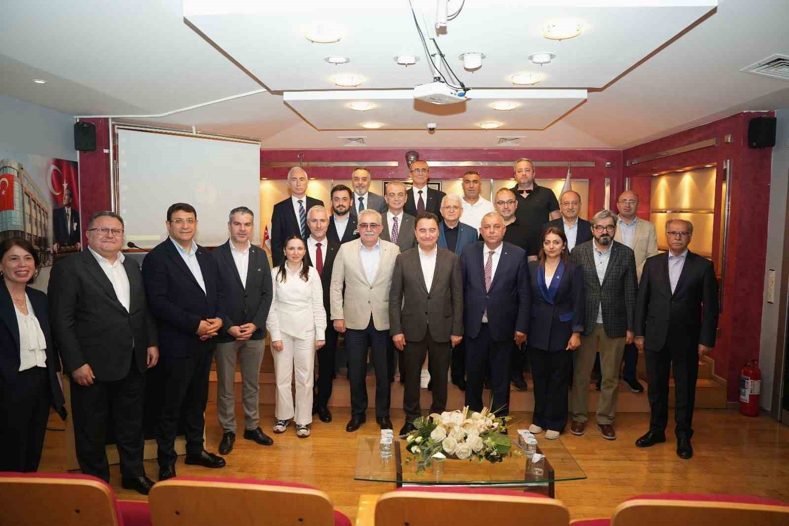 DTSO, Babacan’ı ağırladı
