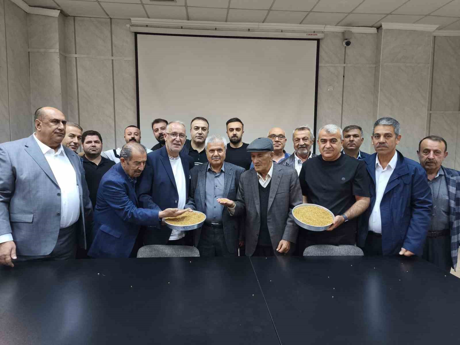 Yılın ilk buğdayı GTB’de işlem gördü