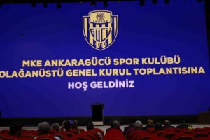 MKE Ankaragücü Olağanüstü Genel Kurulu’nda Bent Ahlat’ın adaylığı düştü