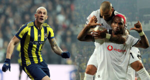 Fenerbahçe - Beşiktaş derbisinin golleri yabancılardan