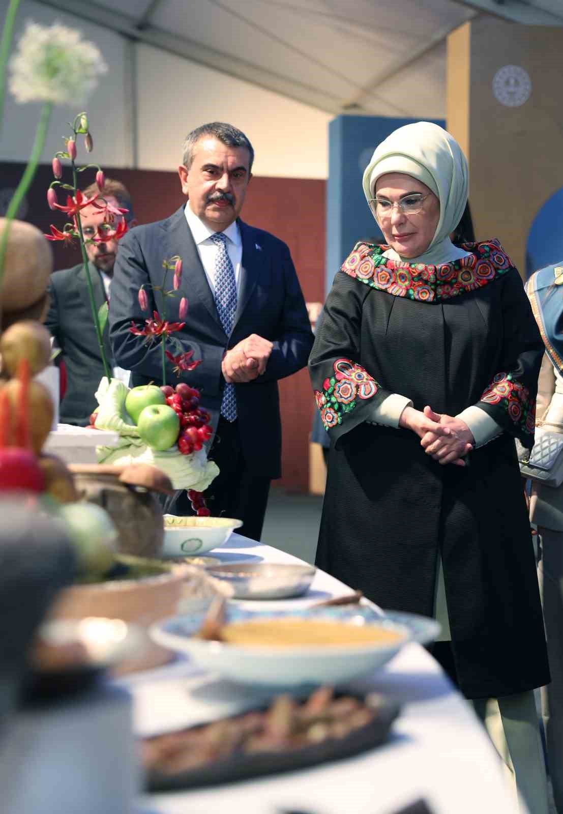 Emine Erdoğan, Türkiye Gastronomi Liseleri Tanıtım Programı’na katıldı