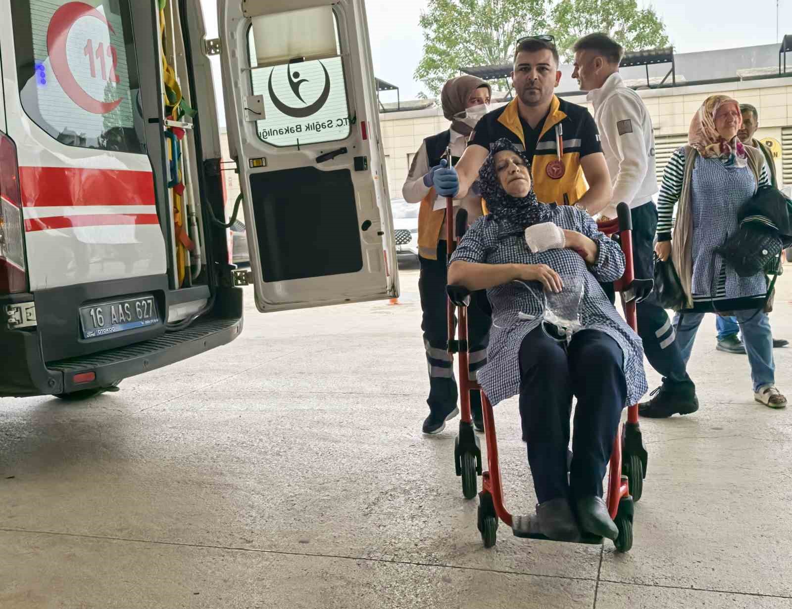 Elini makineye kaptıran işçi yaralandı