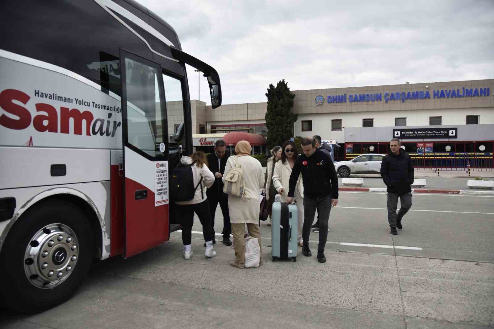 SAMAIR 11 ayda 184 bin 451 yolcu taşıdı