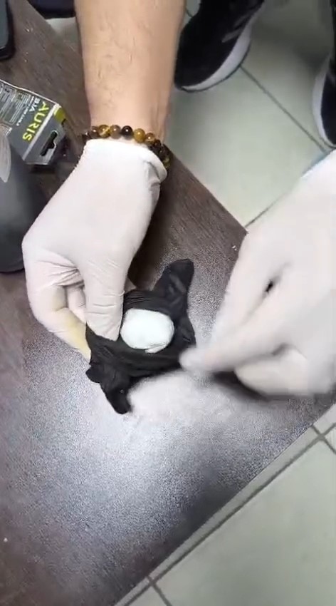 Jandarma modeme gizlenmiş uyuşturucu ele geçirdi