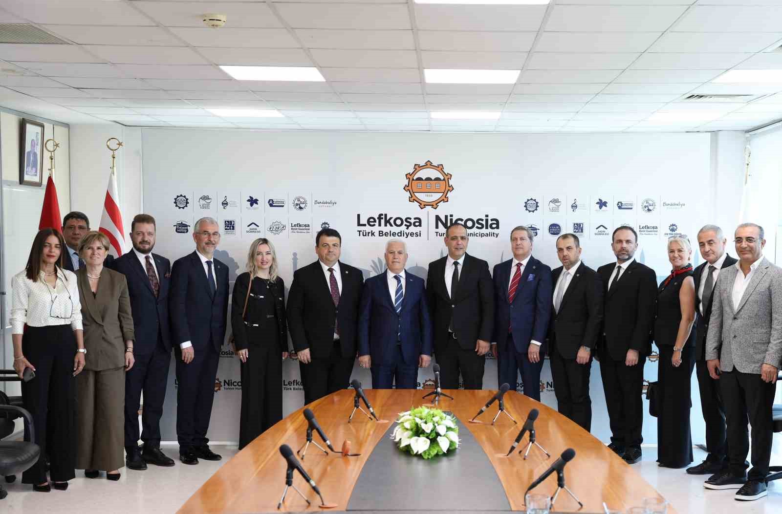 Başkan Bozbey’den KKTC Cumhurbaşkanı Tatar’a ziyaret
