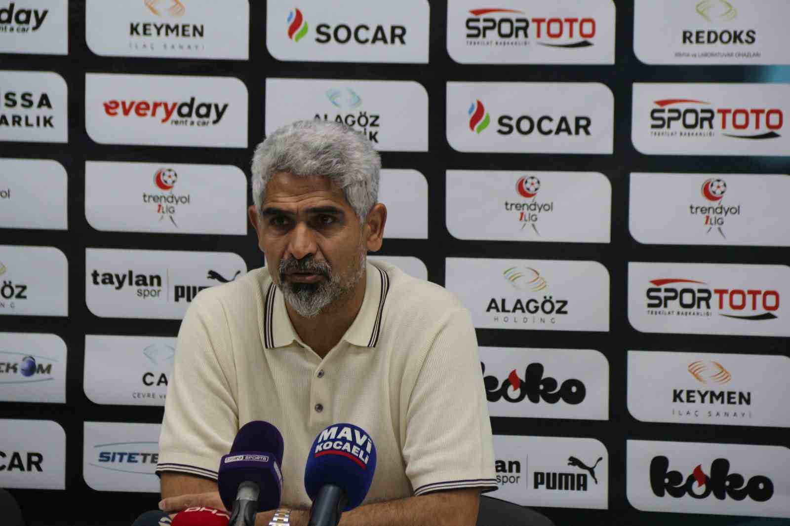 Iğdır FK - Kocaelispor maçının ardından