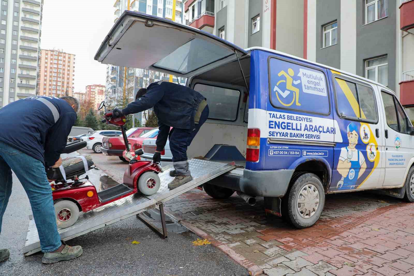 Talas’ta engellilerin yüzünü güldüren tesis