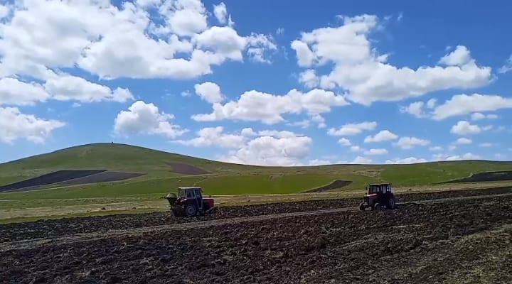 Kars’ta bahar mesaisi başladı