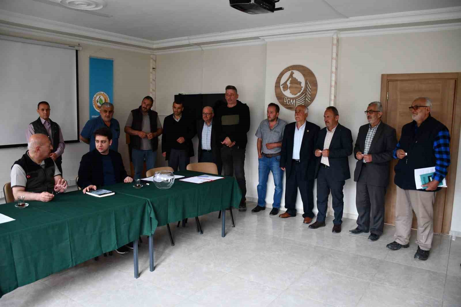 Türkeli’de ORKÖY destekleri için kura çekimi gerçekleştirildi
