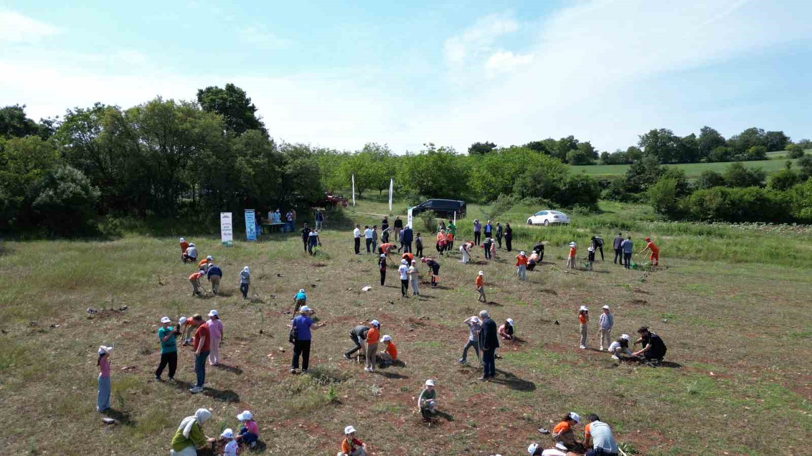 İnegöl’de fidanlar toprakla buluştu